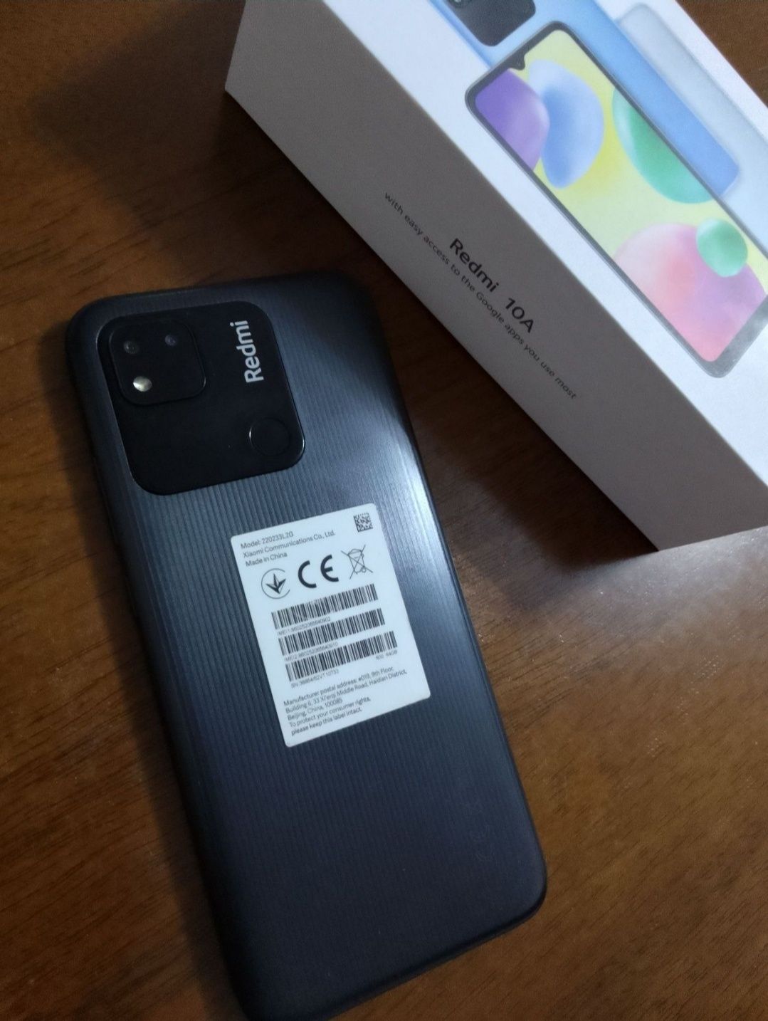 Redmi 10A 128gb blek чёрный телефон сотовый  Xiaomi