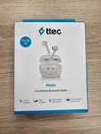 Bluetooth слушалки ttec Mode, TWS, Бели,  НОВИ, ФАБРИЧНА ОПАКОВКА