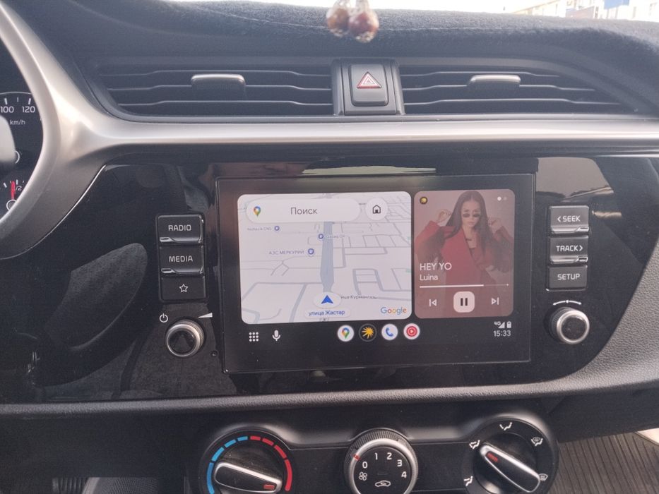 Kia Rio штатный андройды