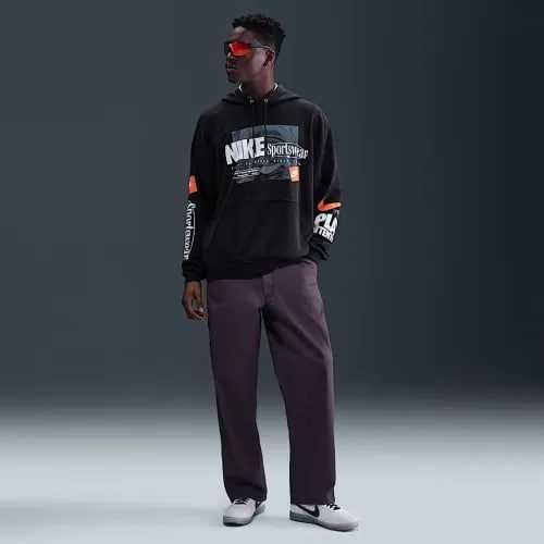 Худи Nike Oversized French Terry Pullover Hoodie! Новый с бирками!