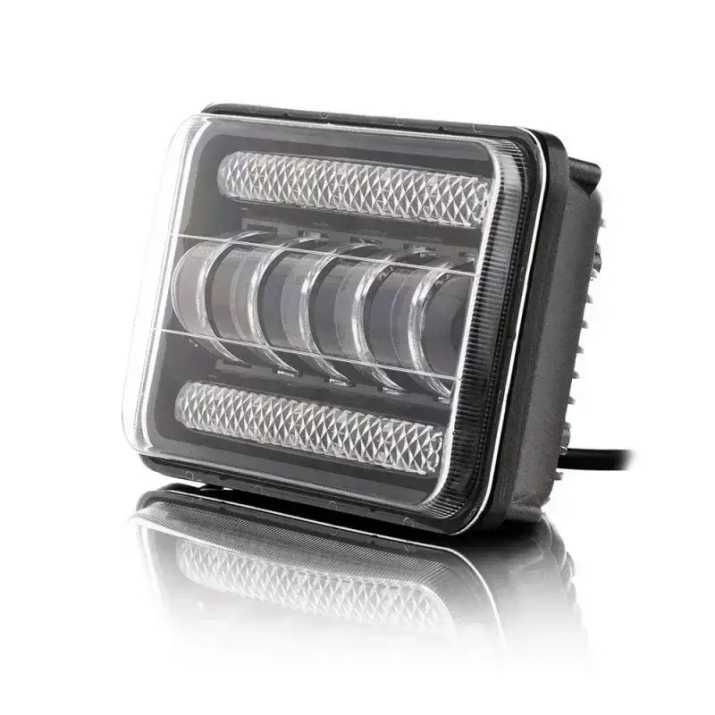 Комплект 2 Броя LED Фарове Халогени за вграждане 5 инча 17х11 см