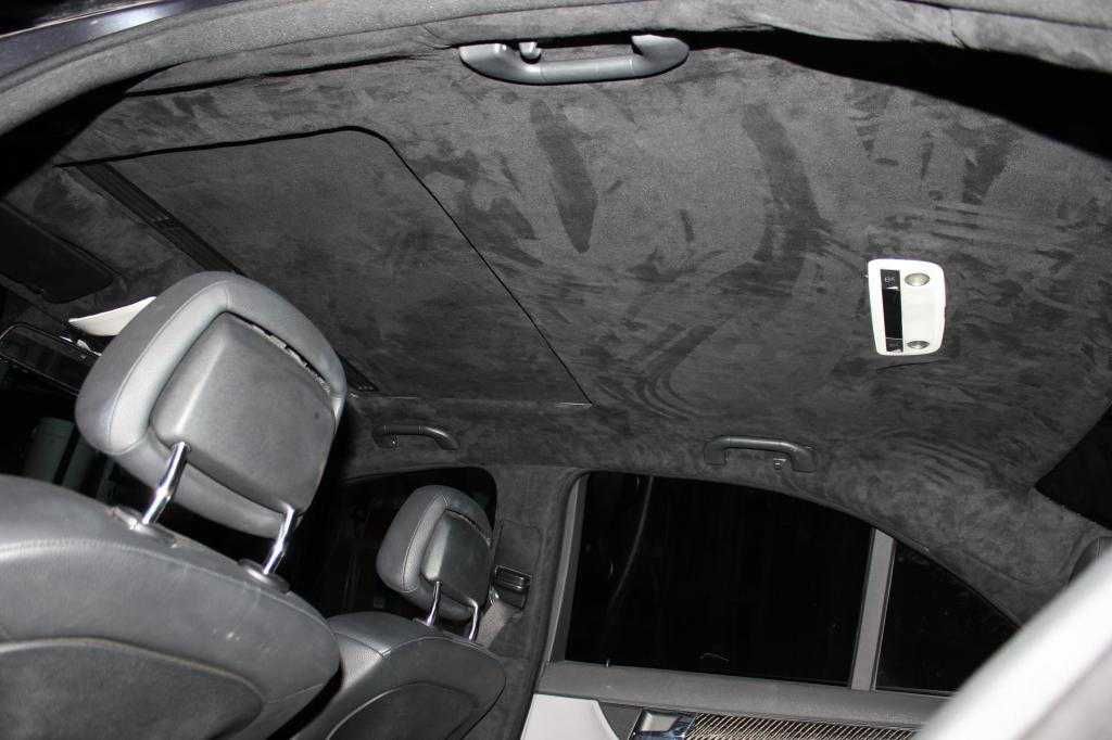 Material textil/alcantara retapitare Mercedes + kit plafon instelat