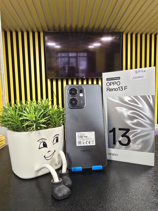 Oppo Reno 13F, 8/512гб; Kaspi 0-0-12