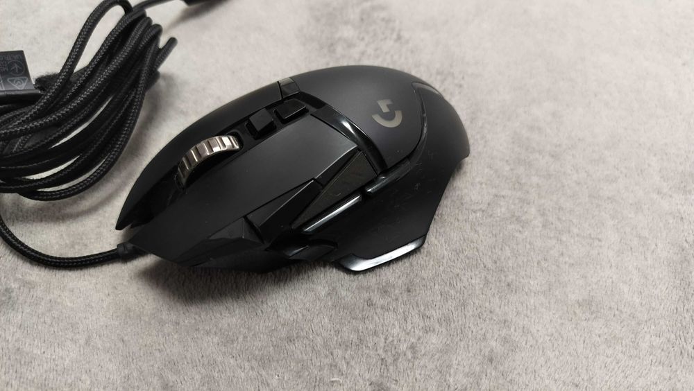 Mouse gaming cu fir Logitech G502 Hero 25K DPI Negru