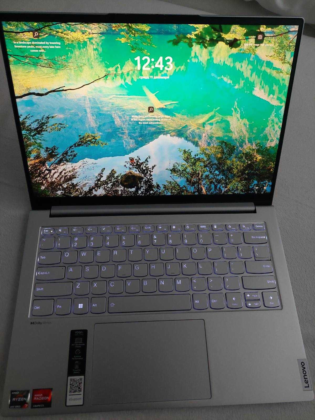 Lenovo Yoga Slim 7 Pro 14ARH7 (Ryzen 7 6800HS/512GB/16GB/USB4) Бартер