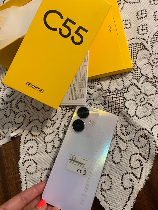 Realme C55 чисто нов с 36м гаранция