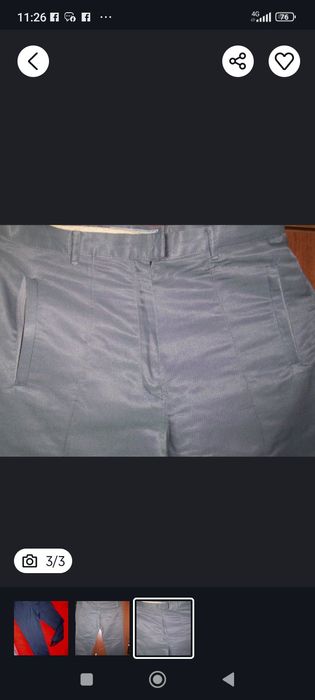 Pantaloni elastici si normali măr M