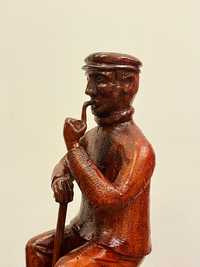 Statueta bust bibelou bibelouri sculptura mare an lemn de esenta tare
