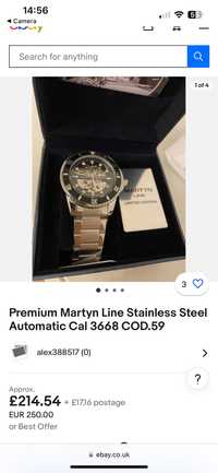 Ceas Martyn Line Stainless Steel