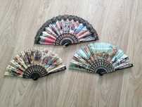 Evantai vintage pictura panza