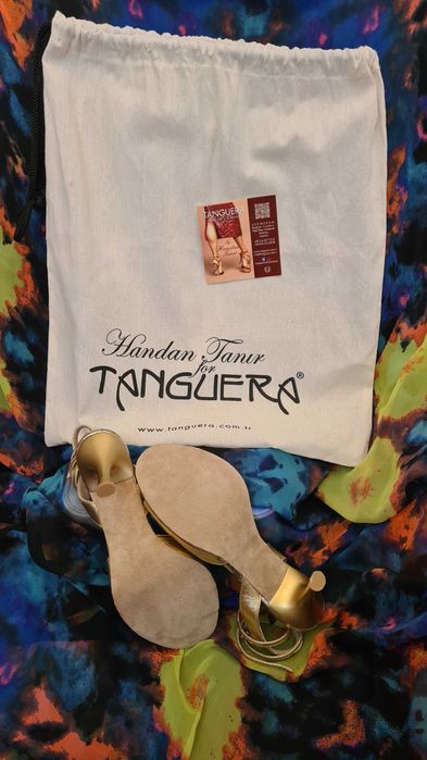 Sandale de dans Tanguera, nr 38, noi