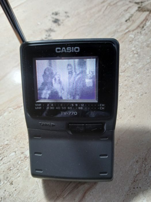 CASIO TV-770 unu mic sau mini televizor