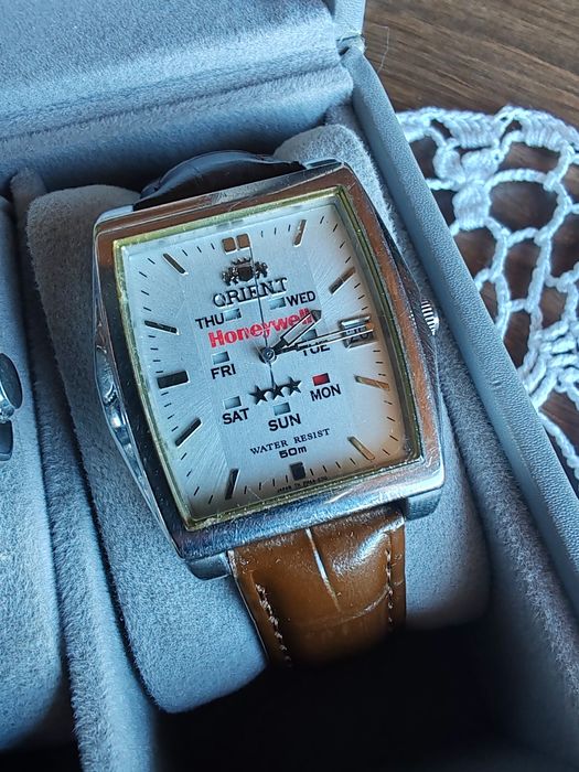 Orient automatic 21 rubine japonez