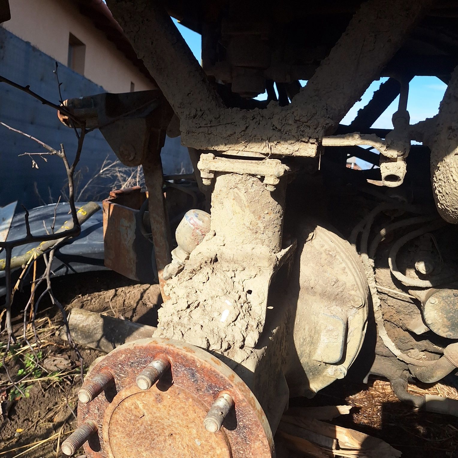 Punte spate diferential,cutie viteza Deutz Steyr Case,ZF T 7000 V/R