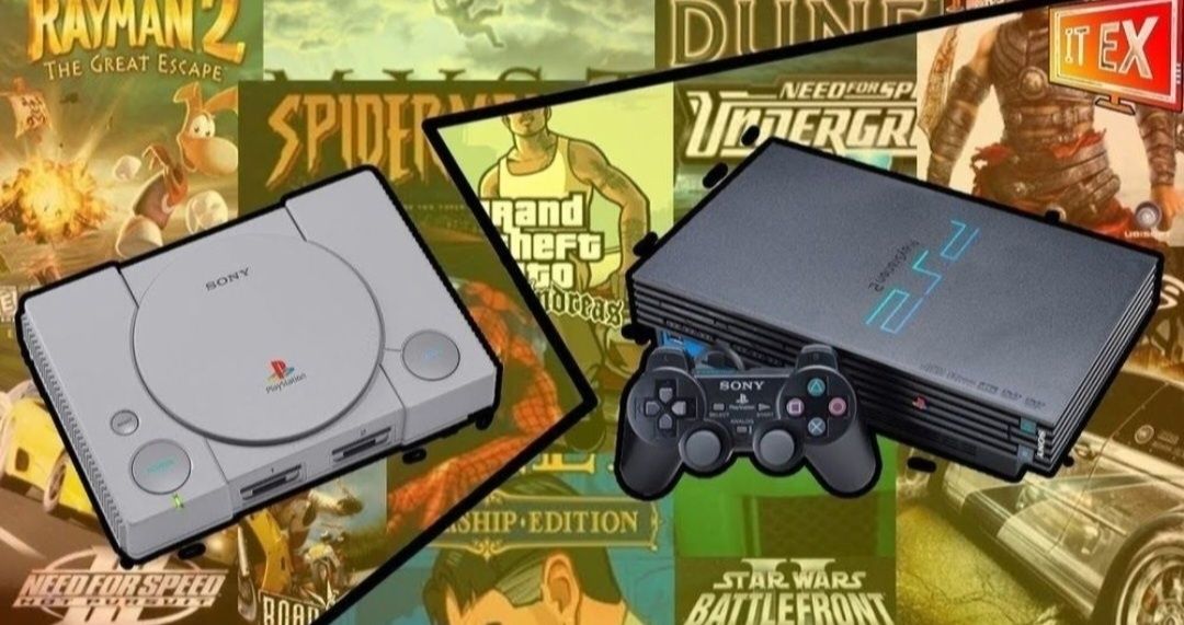 Записываю игры Playstation 2 ps2 Playstation 1 ps1 ps one