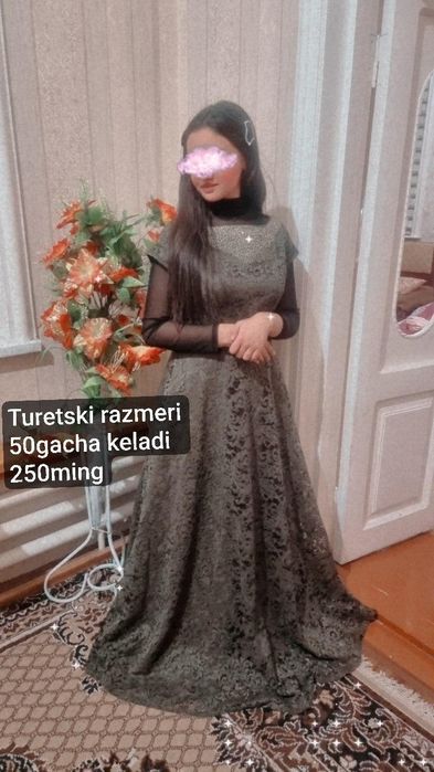 Turetski vecherni kopynela arzon narxlarda