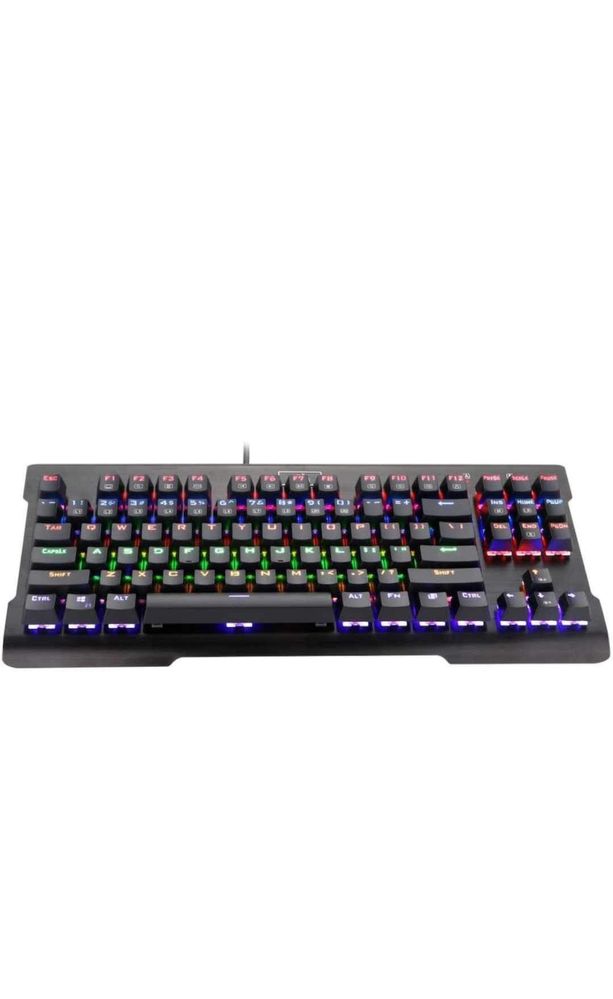 Tastatura gaming mecanica Redragon Visnu, iluminare rainbow