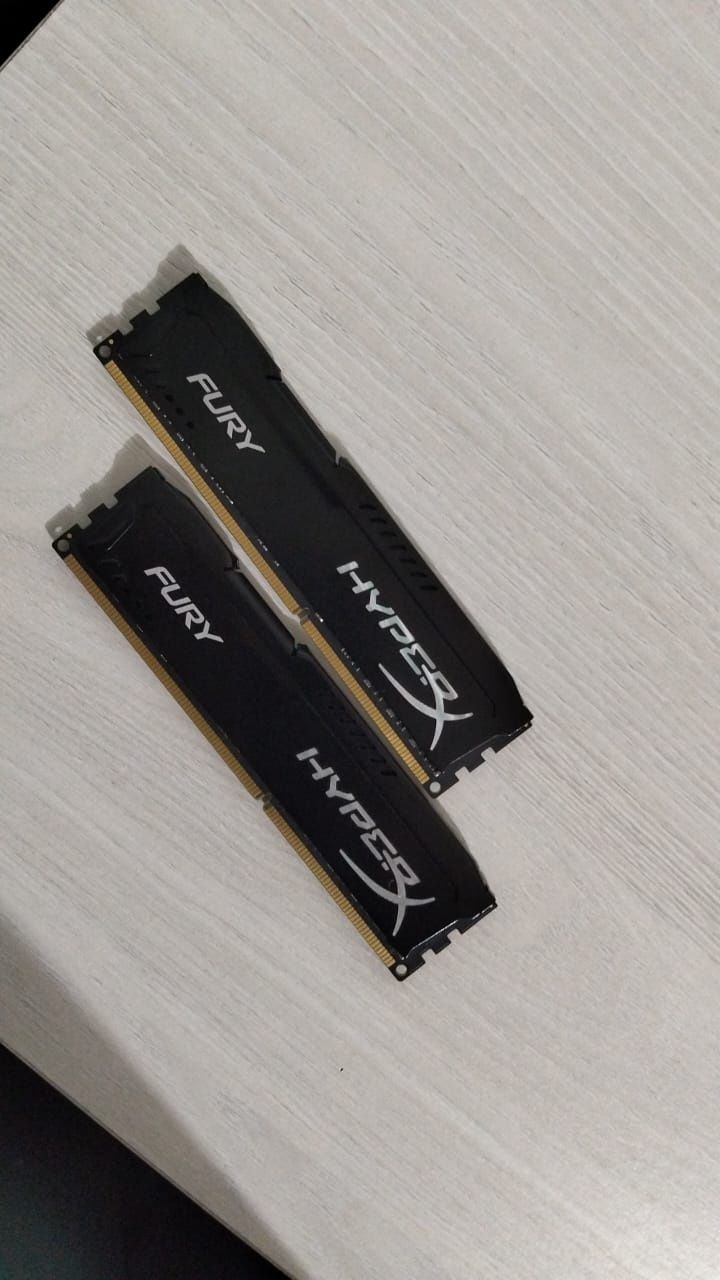 Оперативная память HyperX Fury DDR3 1866 MHz