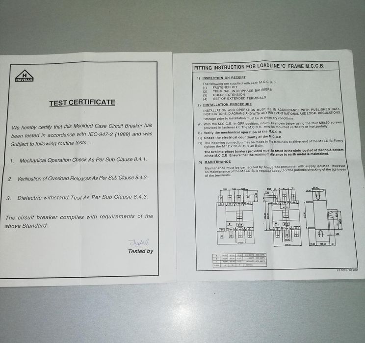Usol Întrerupător electric 315 amperi
