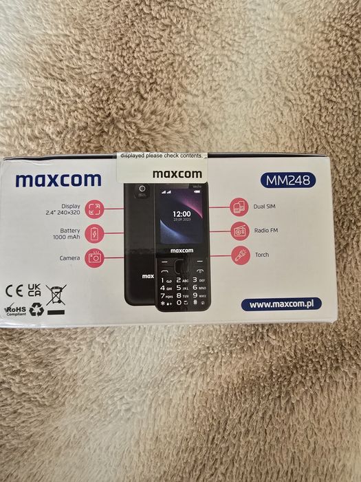 Telefon cu butoane Maxcom SIGILAT