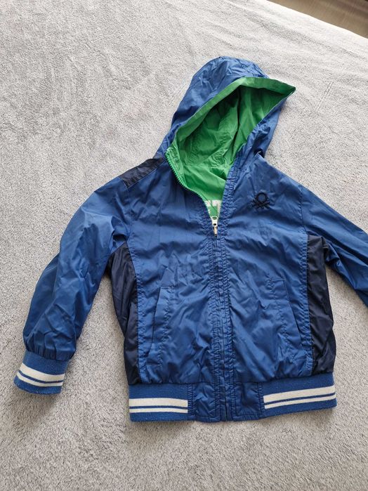 Geaca de vant Benetton, fata-verso