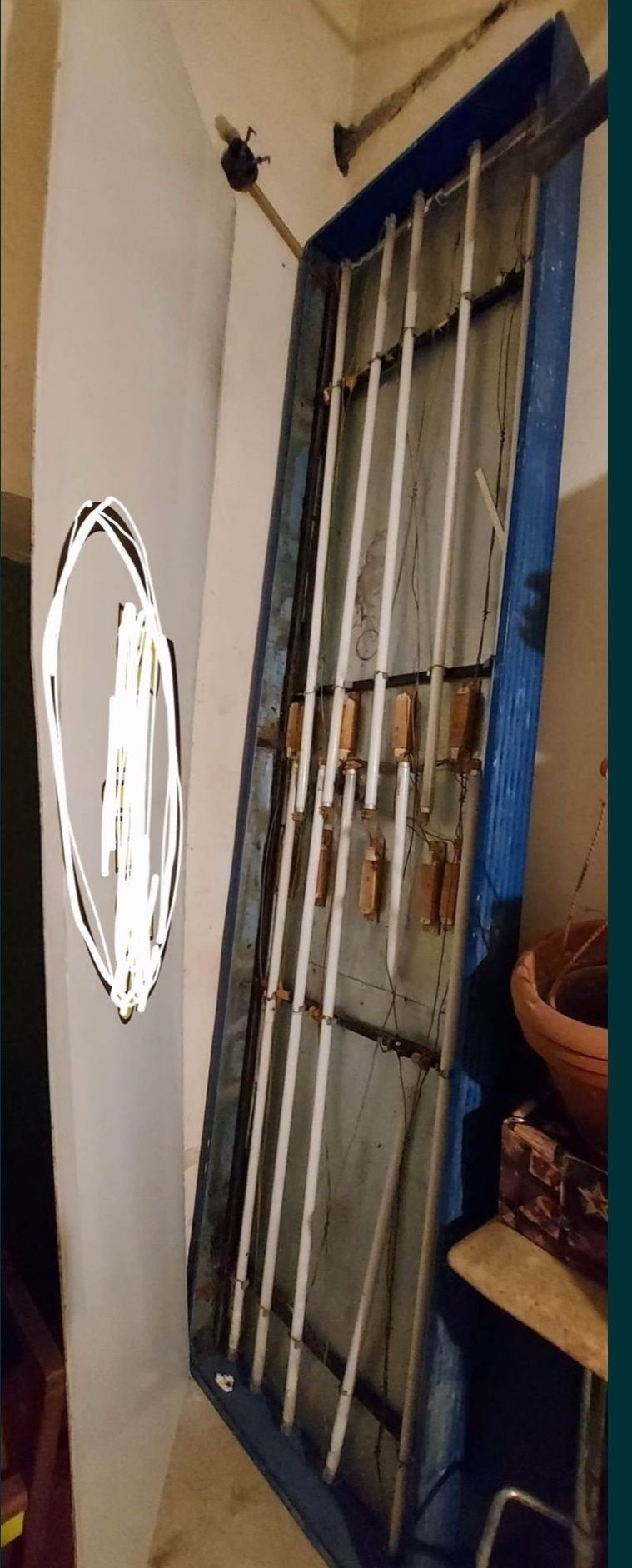 Reclamă luminoasă pt exterior, cadru din aluminiu, 300 * 70 cm