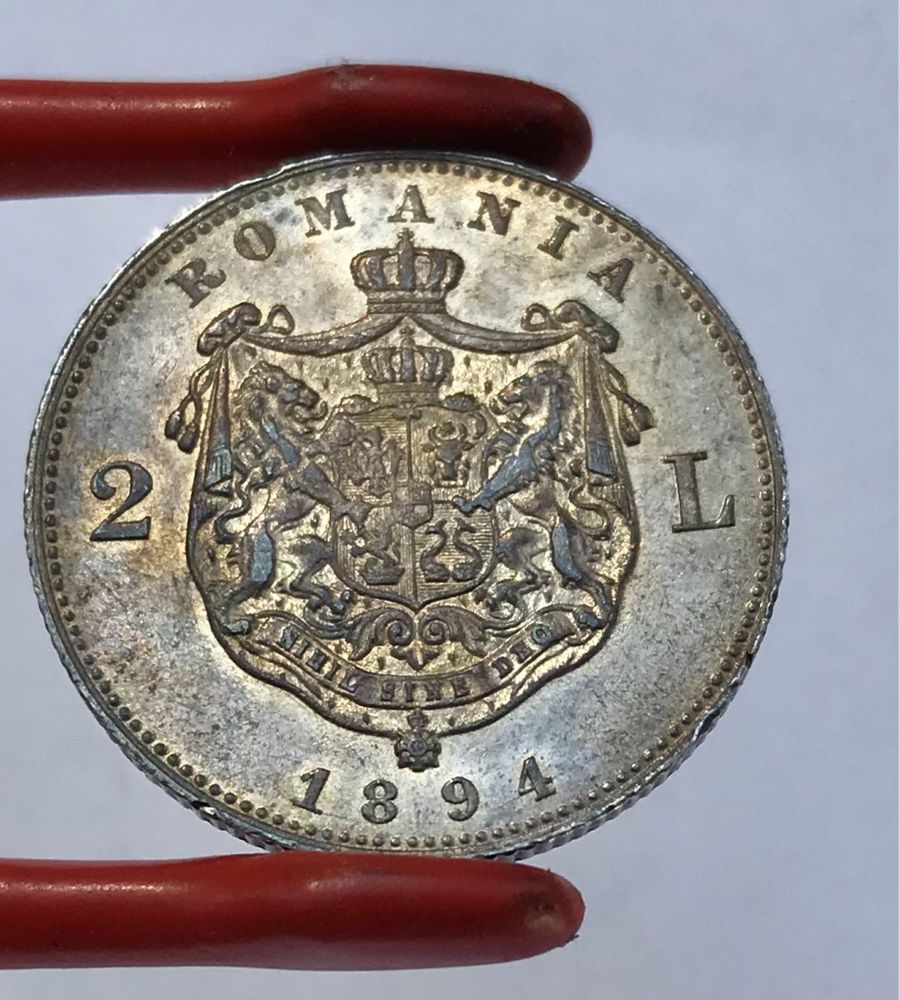 2 LEI 1894 Piesa de colectie