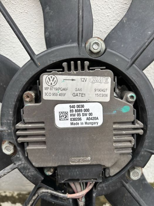 Electroventilator Passat B6 2.0 TDI