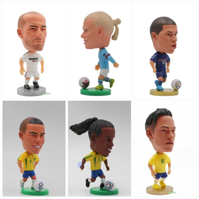 Играчка фигурка:Зидан/ Роналдиньо/ Холанд/ Роналдо/ Меси/ Мбапе Неймар