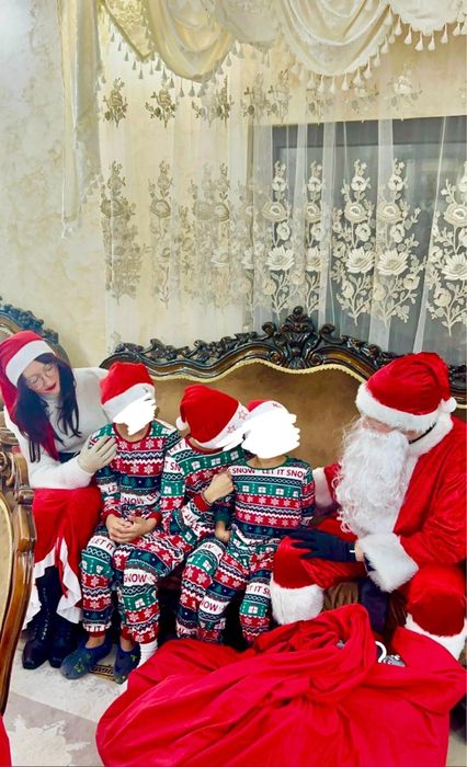 Vizita Mos Craciun si Craciunita in Craiova: Gradinite, Scoli, Acasa
