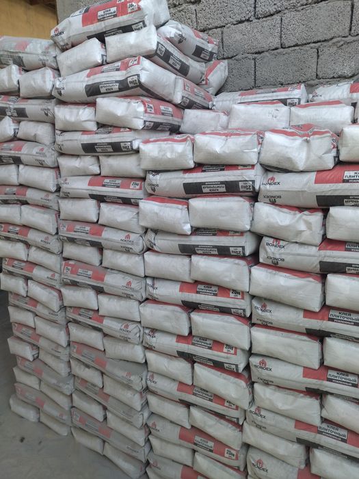 Кафелный клей уселенный / Родбанд / Шпатлёвка / Наливной пол / Фасад