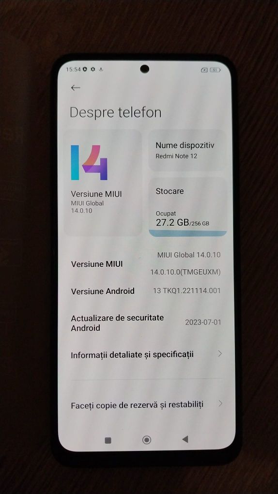 Xiaomi redmi note 12