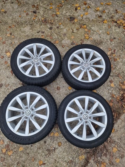 Vand Set Complet Iarna Jante/ Anvelope 205 50 17 Vw Skoda Auda 5x112