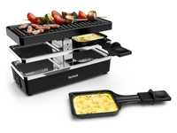 Скара грил на 3 нива Tefal Plug&Share Raclette RE2308 с 2 тигана 400W