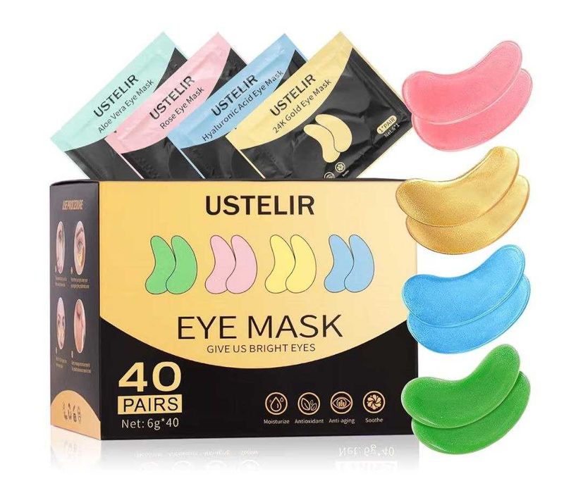 Патчи под глаза от морщин, темных кругов, отеков и мешков под глазами