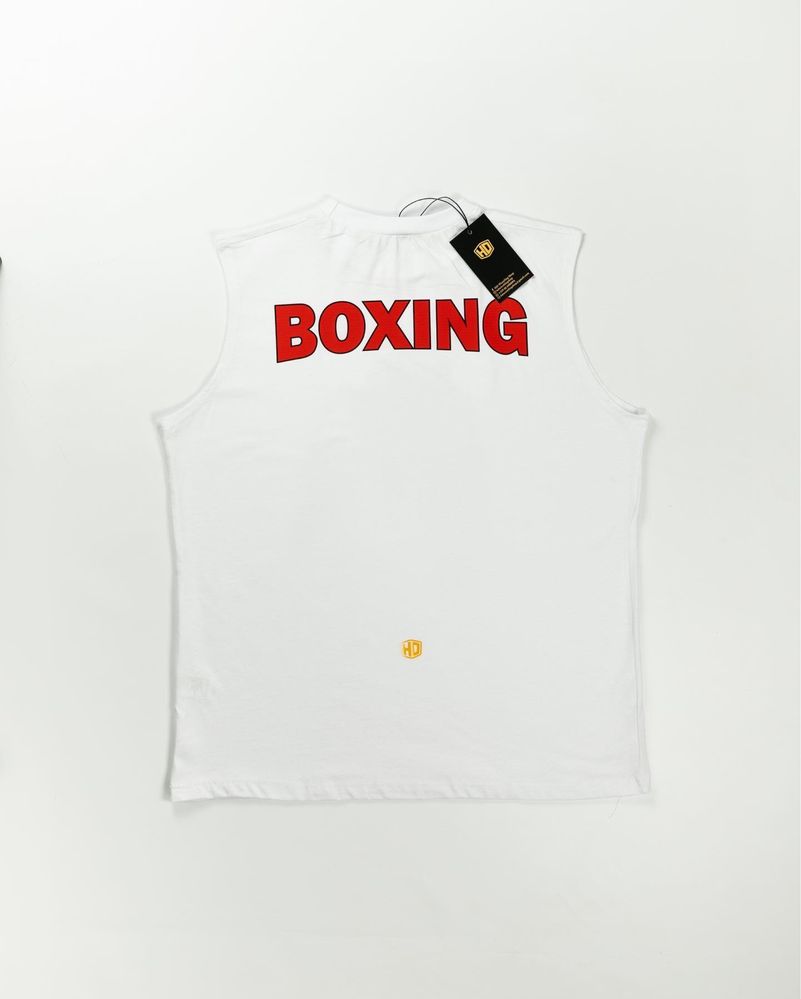 HD Boxing бял потник