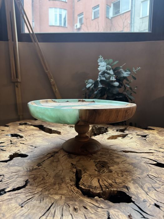 Фруктиера уникат - дърво и епоксидна смола