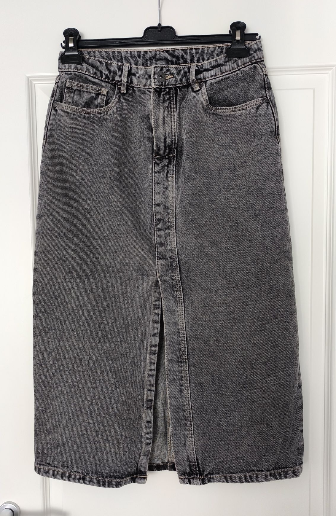 Fusta midi denim