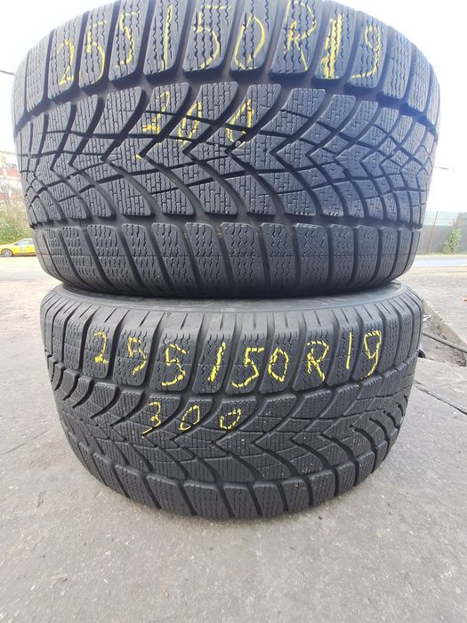Vând 2 anvelope iarna 255/50r19 Dunlop Montaj Gratuit