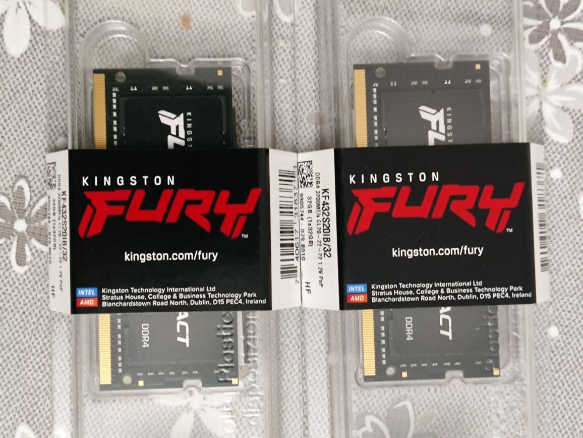 Kingston FURY DDR4 32Gb 3200MHz