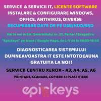 Service IT, Instalare Windows/Office/Antivirus, Licente Software, B/IF