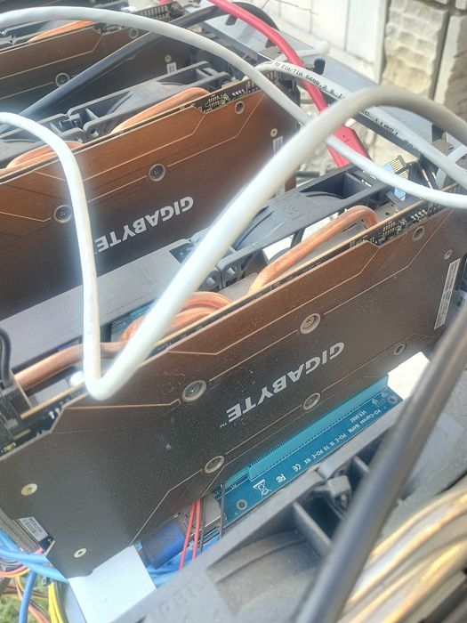 Mining rig rx470 6 броя