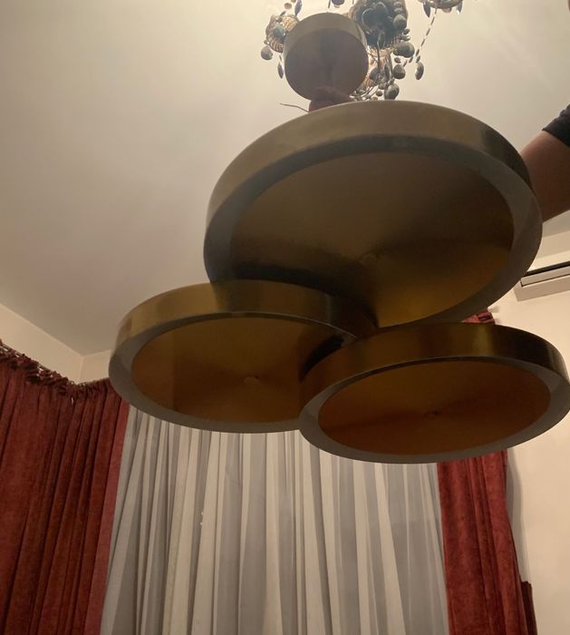 Lustra cu Leduri auriu