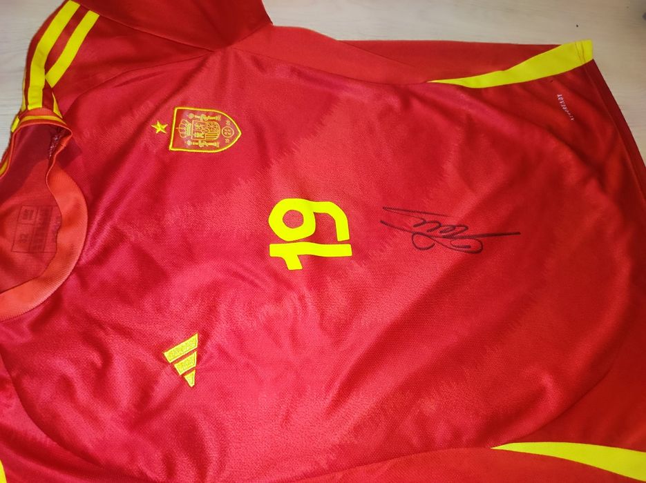 Форма Ламин Ямаль  с автогрофоми "Cannavaro" и "Odil Ahmedova"