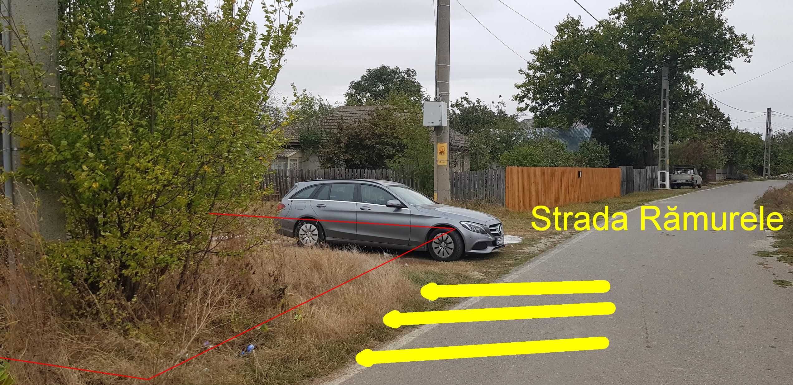 Teren intravilan zona padurii Snagov, curent, asfalt, gaz, canalizare
