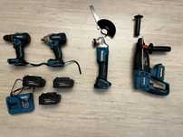 Комплект акумулаторни инструменти PATUOPRO (реплика на Makita) - 4 в 1