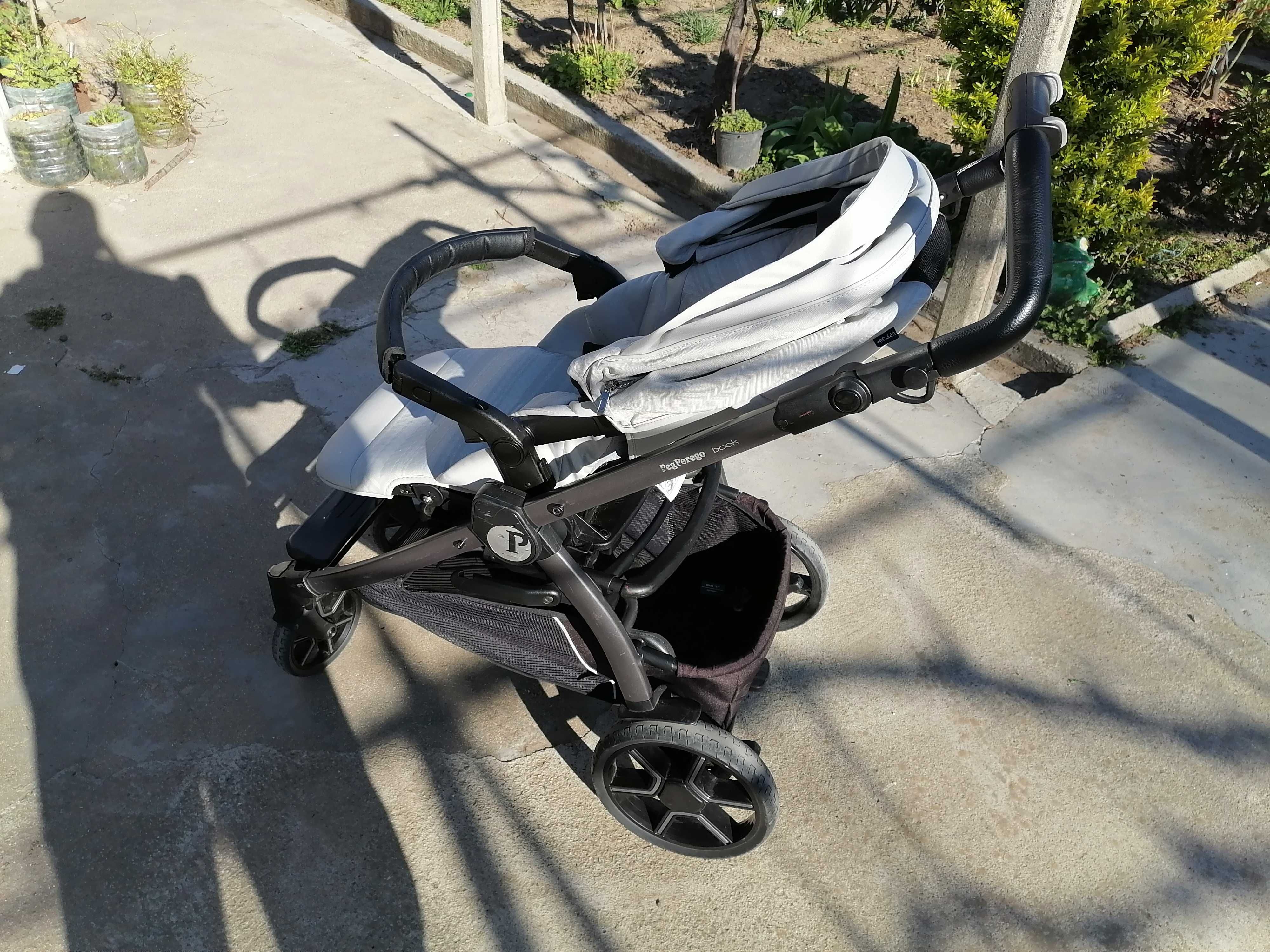 Продавам:Детска количка Peg Perego BOOK 51 ELITE MODULAR 3 В 1 MOONSTO