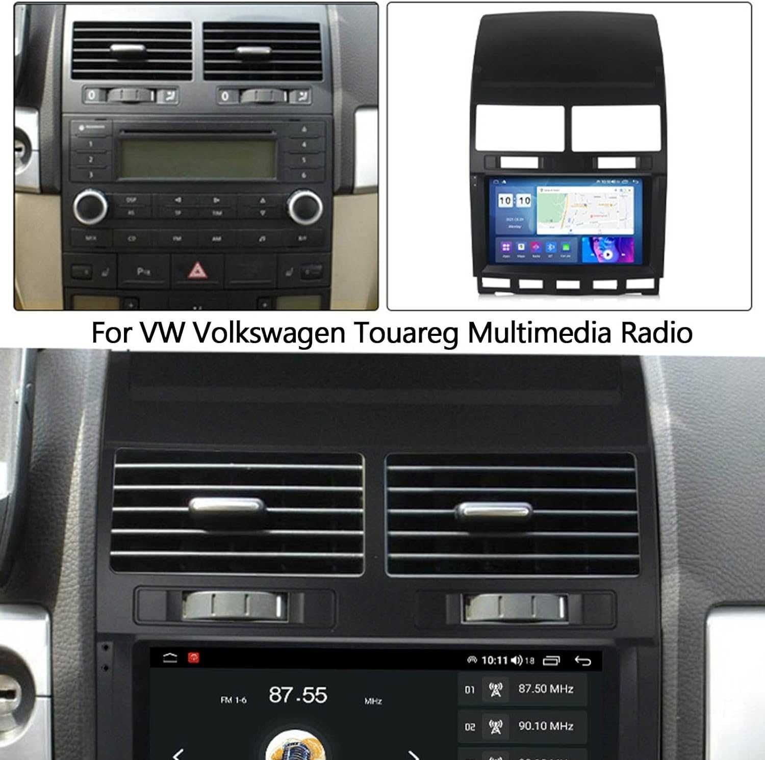 Мултимедия Двоен дин за VW TOUAREG 2 DIN навигация Android Touareg VW