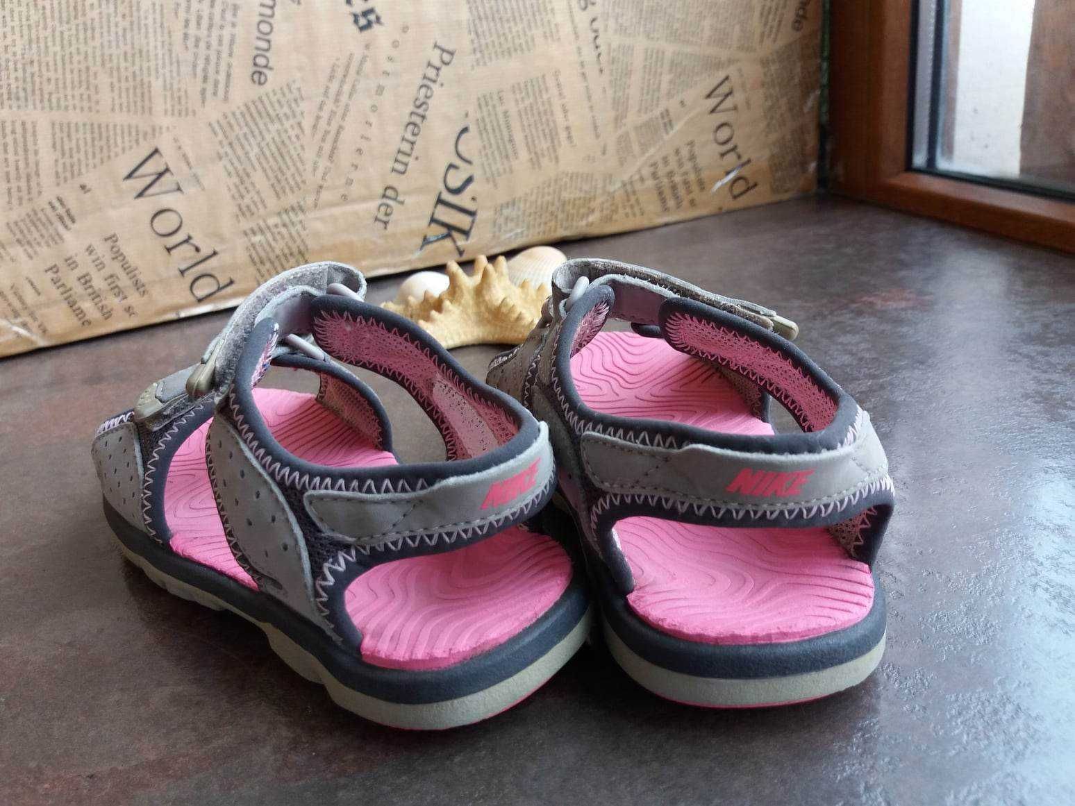 детски сандали,Nike,летни отворени обувки,гумени за момиче,найк,28,5