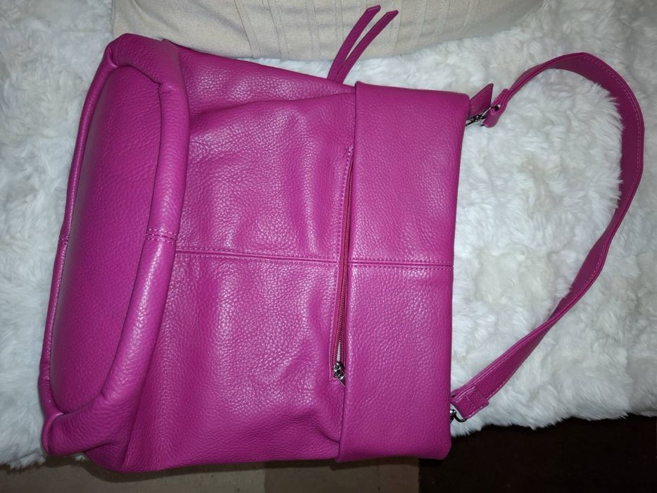 Цикламена дамска чанта